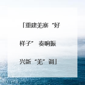 重建羌寨“好样子” 奏响振兴新“羌”调